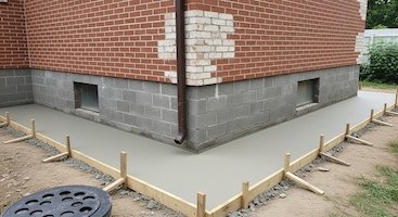 Бетон для отмостки в Санкт-Петербурге и Ленинградской области